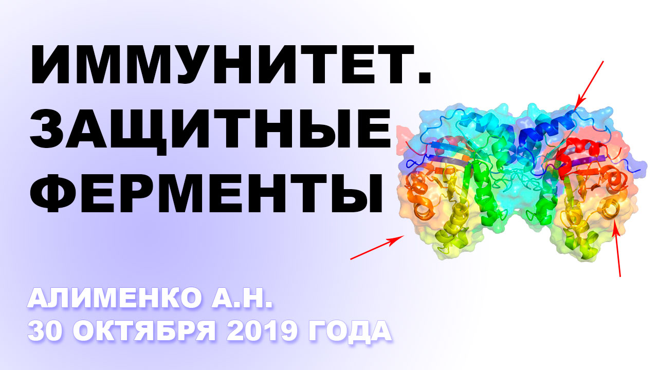 Иммунитет. Защитные ферменты